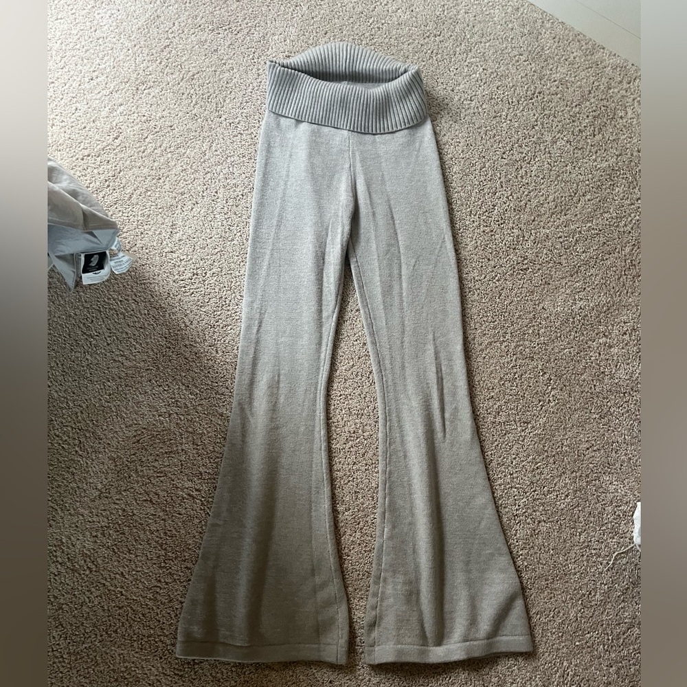 Edikted Knit Flare Pants